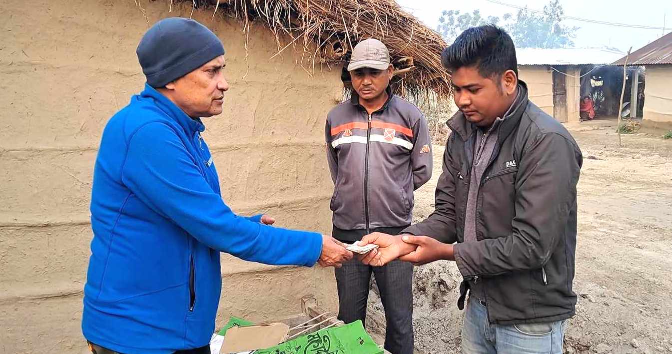 जन्मदिनको अवसरमा मिर्गौला पिडीतलाई सहयोग