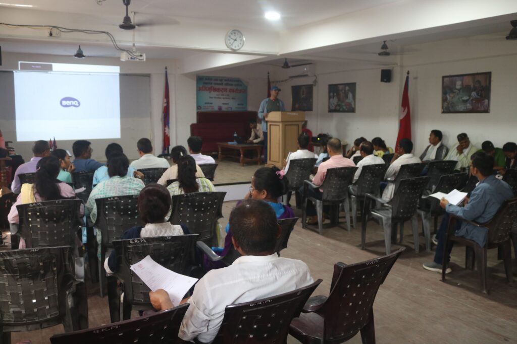 गेरुवा गाउपालिकामा मुक्त कमैया लगत सकंलनकर्ता लाइ&hellip;