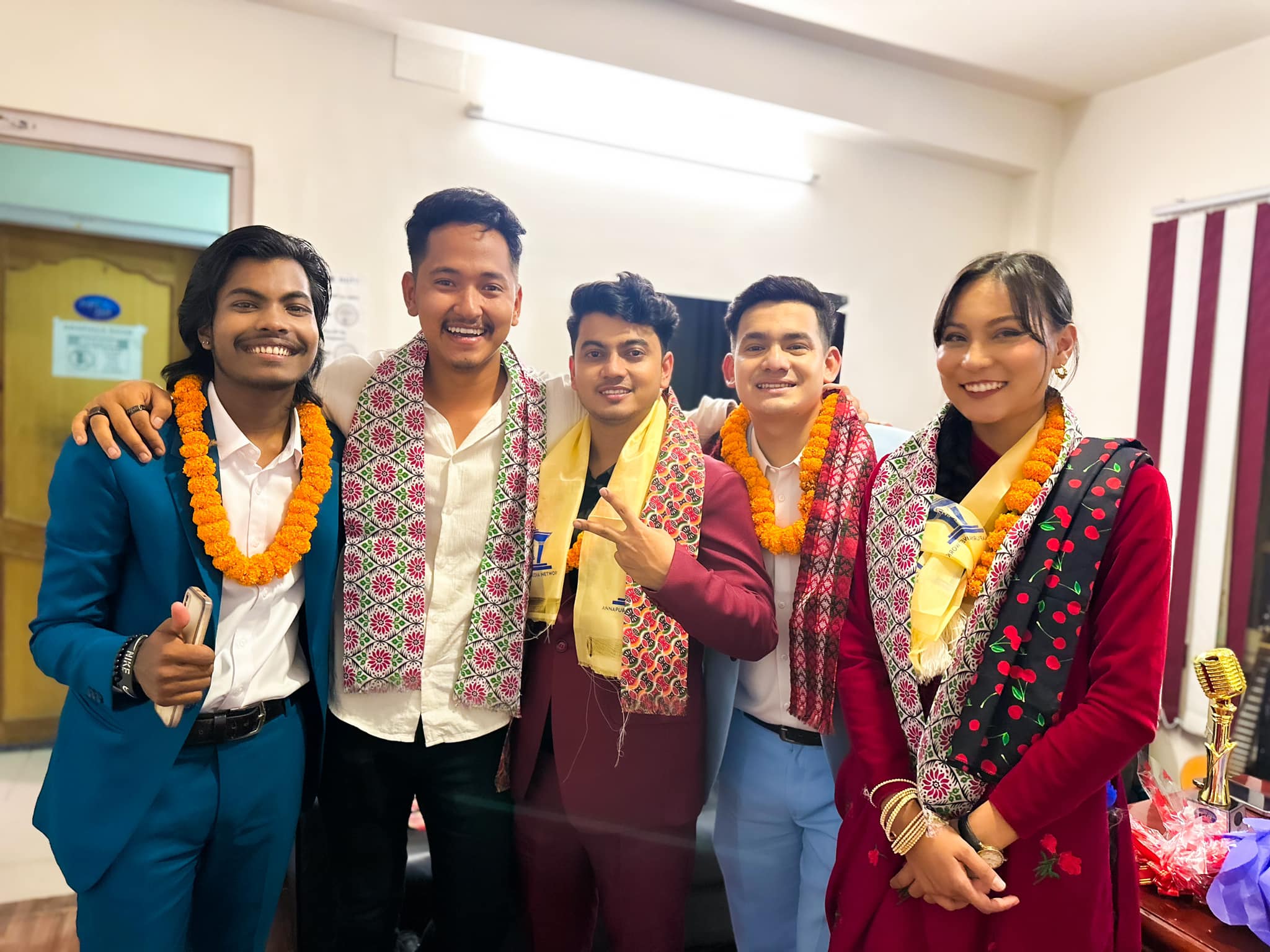 नेपाल आइडल सिजन ५ को उपाधी बर्दियाका करणको पोल्टामा