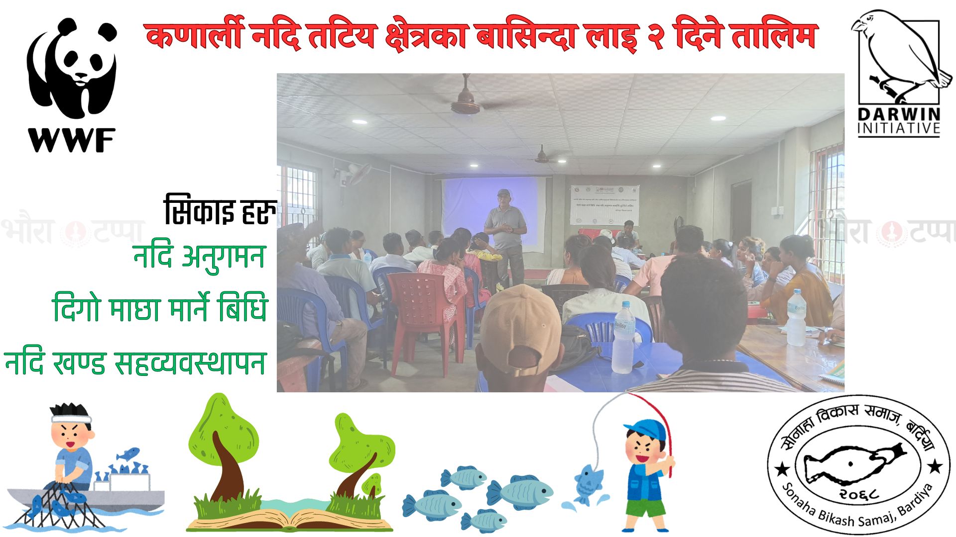 दिगो माछा मार्ने विधि तथा नदि अनुगमन र नदि खण्ड&hellip;