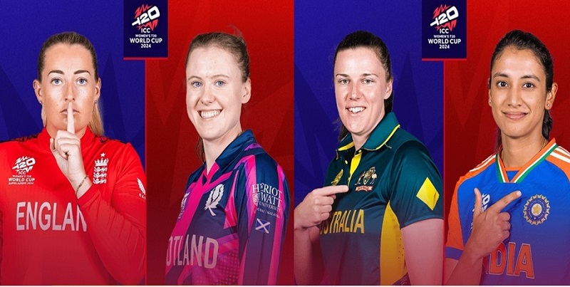 महिला टी–२० विश्वकप क्रिकेट : इङ्ल्यान्ड र स्कटल्यान्ड तथा अस्ट्रेलिया र भारत खेल्दै