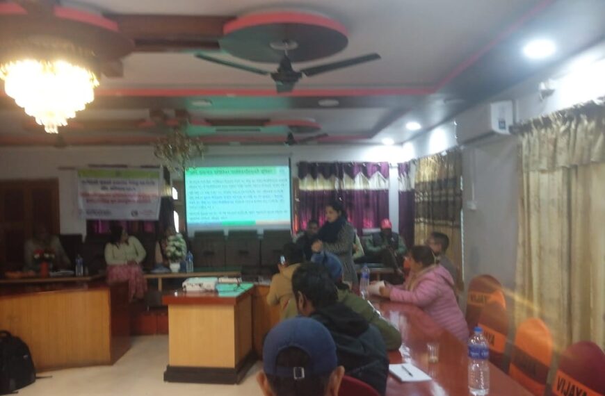 बर्दियामा पाठेघरको मुखको क्यान्सर विरुद्ध एच.पि.भि खोप अभियान माघ २२&hellip;