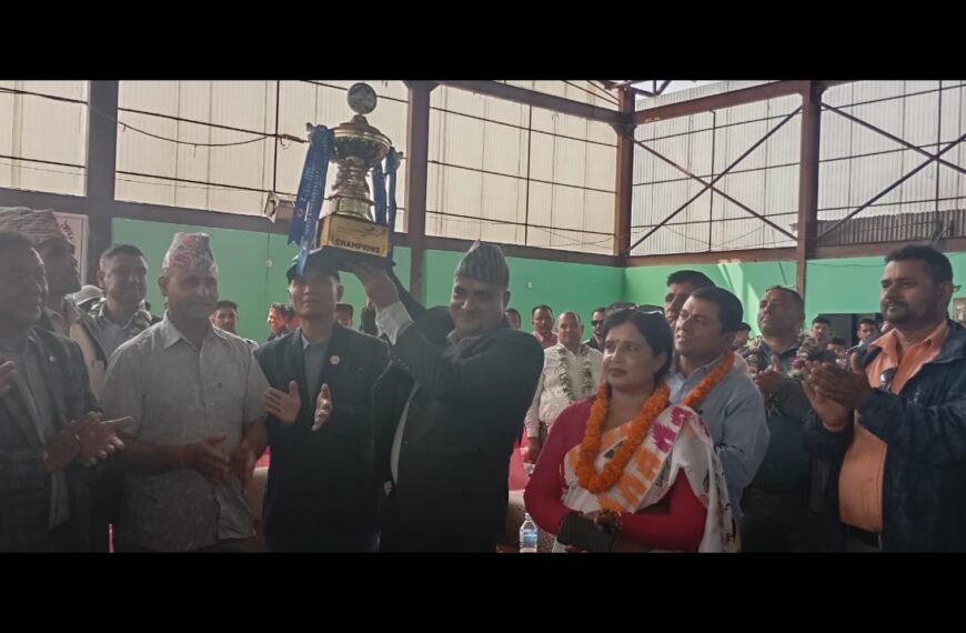 नेपाल मै पहिलो पटक बर्दियाको ठाकुरबाबा नगरपालिकामा खो खो खेलको&hellip;