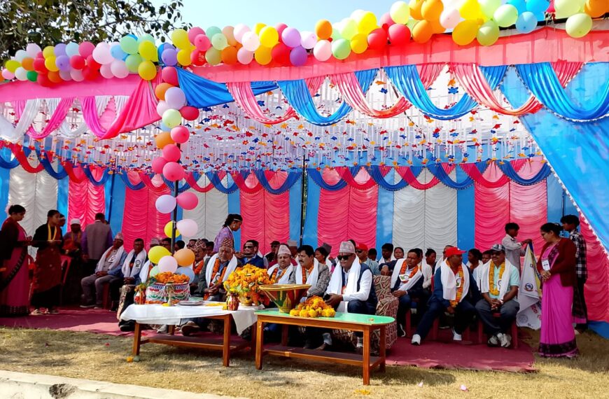टीकापुरमा मेयर अन्तर–विद्यालय खेलकुद तथा राष्ट्रपति रनिङ शिल्ड सुरु