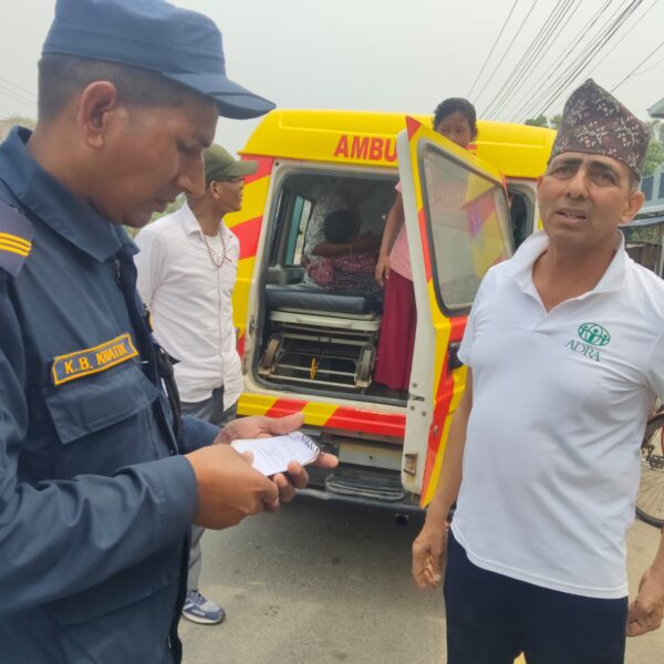 स्कुटीको ठक्करबाट दुई बालबालिका घाइते