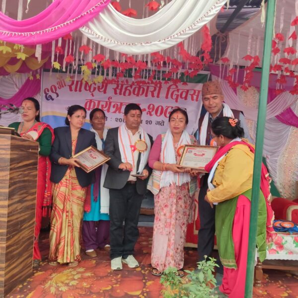 बढैयातालमा ६९औँ राष्ट्रिय सहकारी दिवस भव्य रूपमा मनाइयो