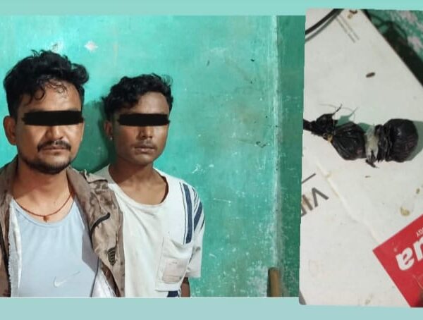 खक्रौलामा १९ ग्रामभन्दा बढी खैरो हेरोइनसहित दुई युवा पक्राउ